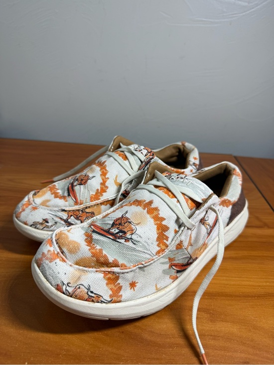 Ariat Shoes - Ariat Women Western Aloha Hilo Shoe 10044521 Loafer Comfort Surfing Bull Size 11